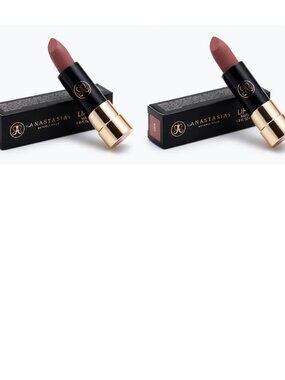 Lot of 2 Anastasia Beverly Hills ABH Matte Full Size Lipstick New in Box - Kiss